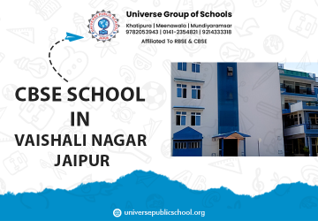Best CBSE School in Vaishali Nagar Jaipur